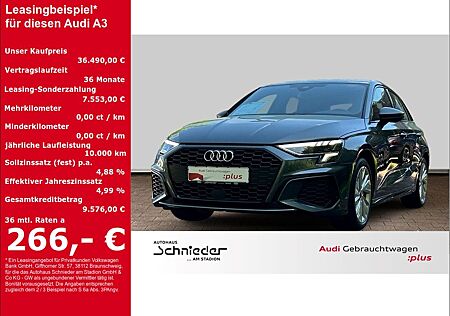 Audi A3 Sportback 35 TFSI tronic S line Optikpaket sc