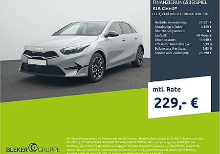 Kia Cee'd Ceed _5 1.0T 48V DCT 100 NIGHTLINE STD