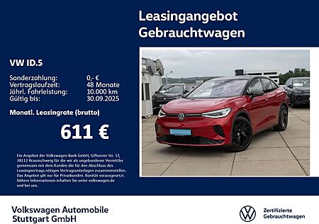 VW ID.5 Volkswagen GTX Navi Kamera Pano AHK ACC Stdhzg LED