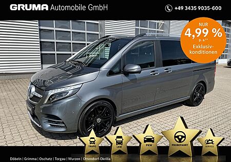 Mercedes-Benz V 300 d EDITION L AMG Night TOTW+SPUR+LED+LEDER