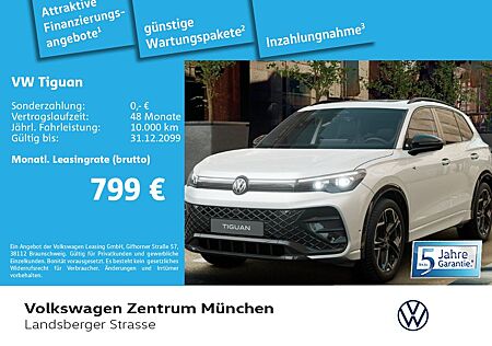 VW Tiguan Volkswagen 2,0 TDI 4MOT R-Line BlackStyle AHK IQ.Li