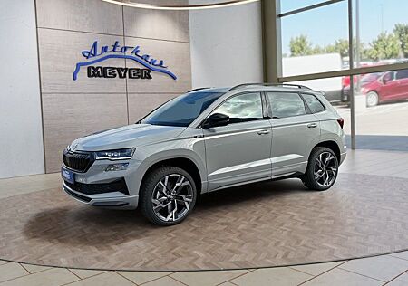 Skoda Karoq gebraucht kaufen Skoda Karoq Sportline 1,5TSI DSG 4*J.Gar/Pano/aAHK/Mat
