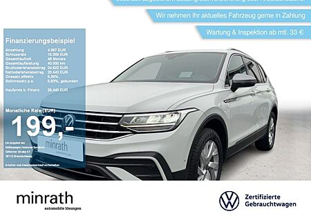 VW Tiguan Allspace Volkswagen Life 2.0 TDI DSG APP+PANO+AHK+HU