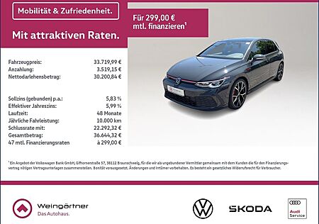 VW Golf Volkswagen VIII GTI 2.0 TSI, IQ.LIGHT, Business Premiu