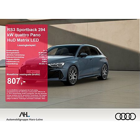 Audi RS3 leasen