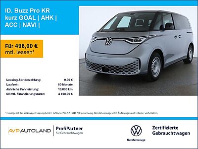 Volkswagen ID. Buzz Pro KR kurz GOAL | AHK | ACC | NAVI |
