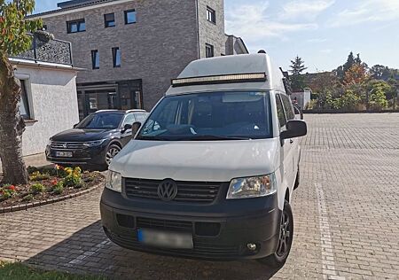 VW T5 Caravelle Volkswagen Bulli T5 hochdach lang Camper