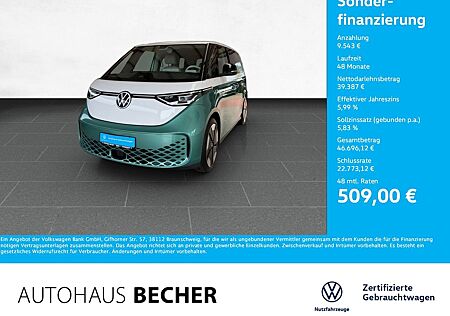 VW ID.BUZZ Volkswagen ID. Buzz Pro 1-Gang-Automatik /AHK/Rückfahrk/LED