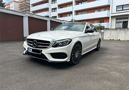 Mercedes-Benz C 250 Pano, Autom. AMG-Line Dist+ Kamera LED