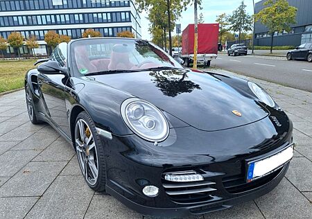 Porsche 997 911 Turbo S Cabrio/1 HAND/LEDER ROT/CERAMIK/