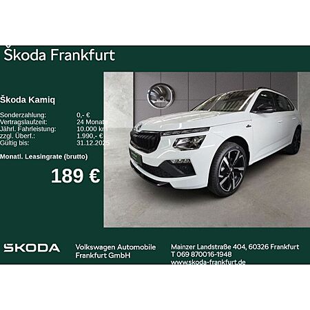 Skoda Kamiq leasen