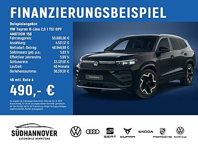 Volkswagen Tayron R-Line 2,0 l TSI OPF 4MOTION 150