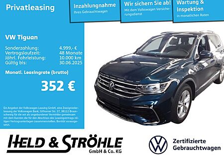 VW Tiguan Volkswagen R-Line 2.0 TDI DSG AHK LEDER KAM LED NAV