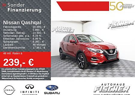 Nissan Qashqai 1.3 Akari Leder Navi 360°-Kamera e-Sitze