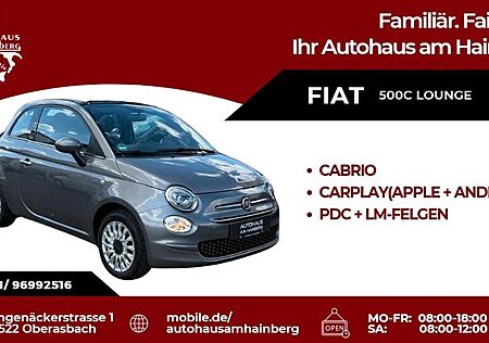 Fiat 500C LOUNGE *PDC*Metallic*Klima