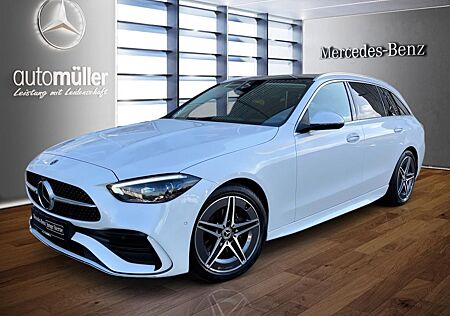 Mercedes-Benz C 220 d T AMG AHK+Pano+Distr+DigiLight+Keyless
