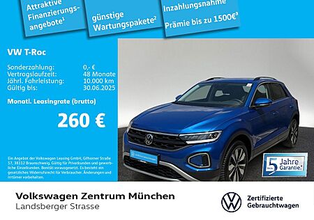 VW T-Roc Volkswagen 1.5 TSI MOVE AHK LED Navi Rear View 6-Gang
