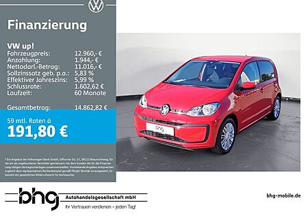 VW Up Volkswagen ! United Fahrerassistenzpaket GRA Kamera PDC