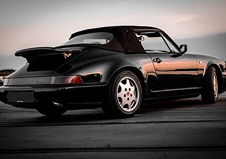 Porsche 964 Cabriolet Schwarz/Schwarz (Zustand 2)