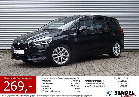 BMW 2er 220i Gran Tourer Advantage LED Navi CarPlay Pano