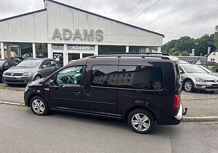 VW Caddy Volkswagen 2.0TDI Aut. Maxi Comfort,7-Sitz,Navy,Alu,A