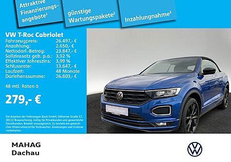 VW T-Roc Volkswagen Cabriolet 1.5 TSI R-Line BlackStyle AHK Na