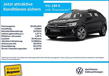 VW Taigo Volkswagen 1.5 TSI R-Line AHK MATRIX-LED ACC NAVI SHZ