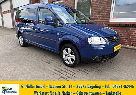 VW Caddy Volkswagen Maxi Life Team 1.-HAND 7.-SITZER NEBEL