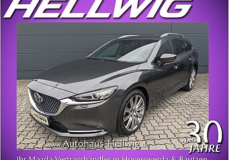Mazda 6 Kombi 2.5l Takumi GSD Nappaleder Schwarz Bose