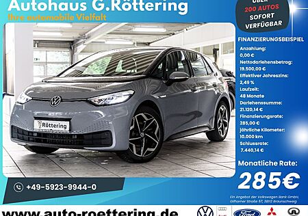 VW ID.3 Volkswagen Pro LED+NAVI+APP+PDC+62 kW/h+ALLWETTERR.