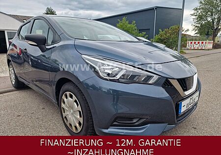 Nissan Micra Visia Plus*TÜV02/27~67TKM~MJ2018~KLIMA~BT*