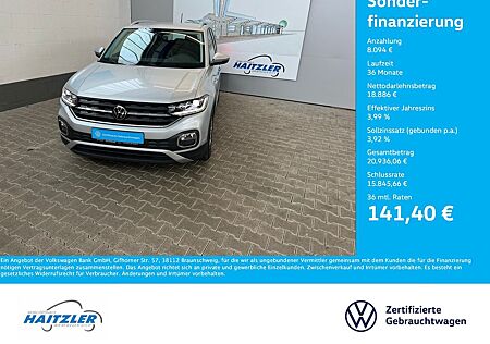 VW T-Cross Volkswagen Style 1,0 TSI DSG +AHK + LED + Navi +ACC