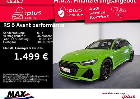 Audi RS6 RS 6 Avant PERFORMANCE HD-MATRIX+WABEN+PANO+AHK+