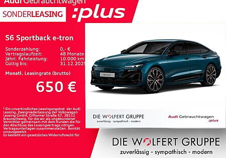 Audi S6 e-tron S6 Sportback e-tron LUFTFAHRWERK*AHK*ACC*HEADUP