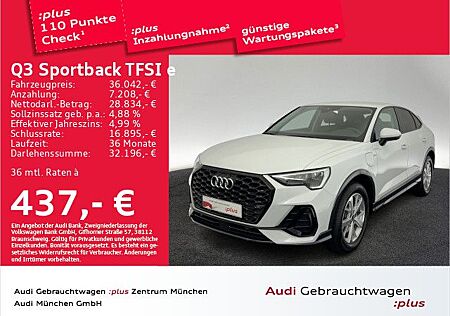 Audi Q3 Sportback TFSI e 45 S tronic S line AHK/Navi+
