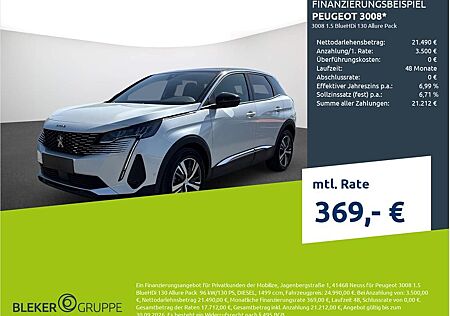Peugeot 3008 BlueHDi 130 Allure Pack Automatik
