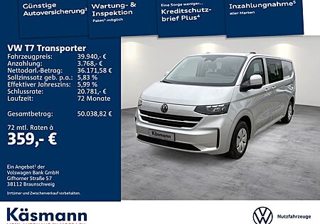 VW T7 Volkswagen Transporter Kombi MIXTO LR 2.0TDI LED KAM KLI
