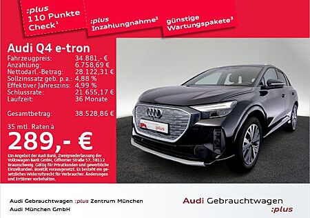 Audi Q4 e-tron 40 advanced Pano/Navi+/Leder