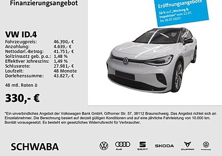 VW ID.4 Volkswagen GTX 4motion *ACC*PANO*AHK*Wärmep*KAM*8-fach