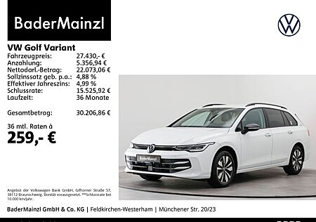 VW Golf Volkswagen Variant 1.5 TSI Goal Navi Kamera ACC LED