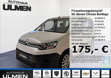Citroën Berlingo Live Pack Elektromotor M 136 Klimaanlag