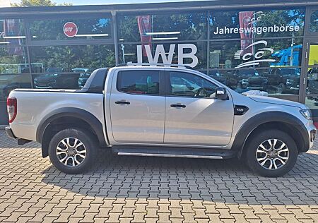 Ford Ranger Wildtrak 3,2 4x4 AHK T8 Xenon Radläufe Rollo man