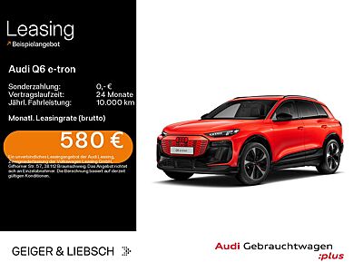 Audi Q6 e-tron performance S-LINE*MATRIX*HUD*LUFT*AHK