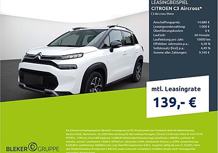 Citroën C3 Aircross PureTech 110 S&S Shine