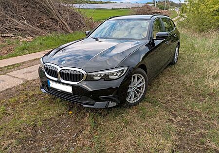 BMW 320d Touring Advantage Automatik Leder beige