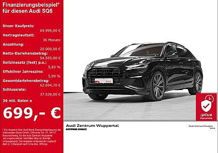 Audi SQ8 4.0TFSI PANO STANDHZG AHK NACHTSICHT GARANTI