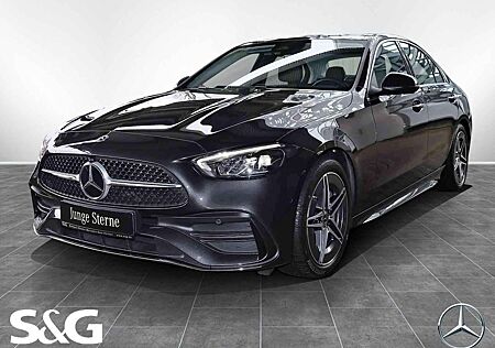 Mercedes-Benz C 180 AMG TOTWINKEL+MEMORY+360°+MBUX+LED+18 ZOLL