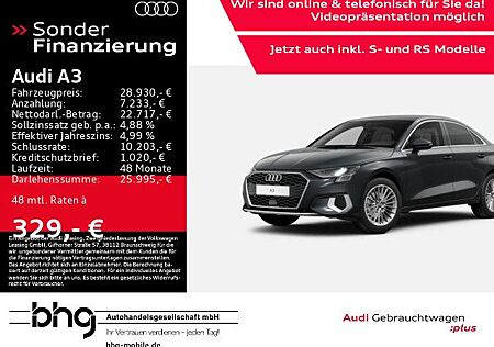 Audi A3 35 TFSI Limousine S tronic advanced
