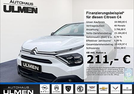 Citroën C4 Feel 1.2 PureTech Touch-Radio+BT LED-Schein.