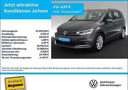 VW Touran Volkswagen 1.4 TSI Highline 7-SITZER LED ACC NAVI